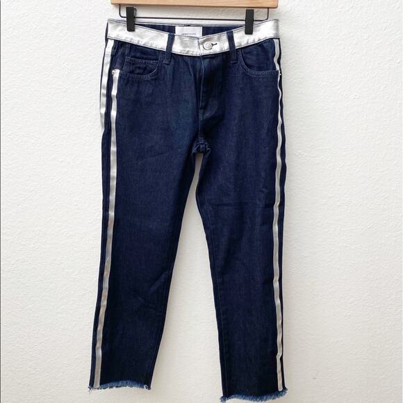 Current/Elliot Blue/Silver The Fling Cropp… - Picture 5 of 7